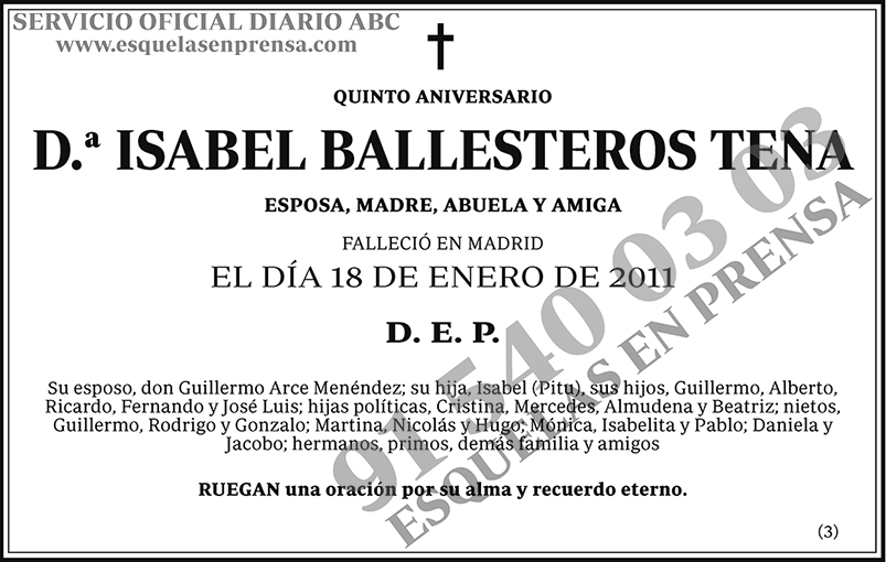 Isabel Balleteros Tena